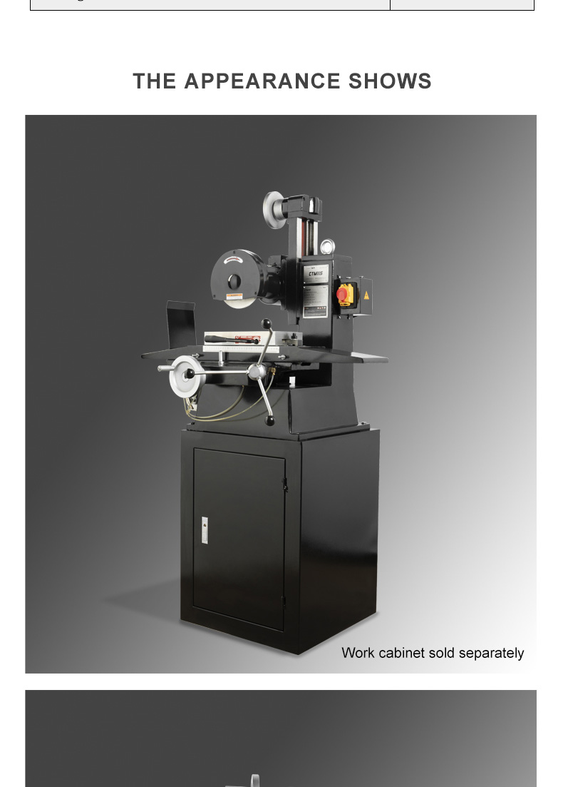 Mini Grinding Desktop Grinder Lathe Machine CTM115  with Direct Sales Price