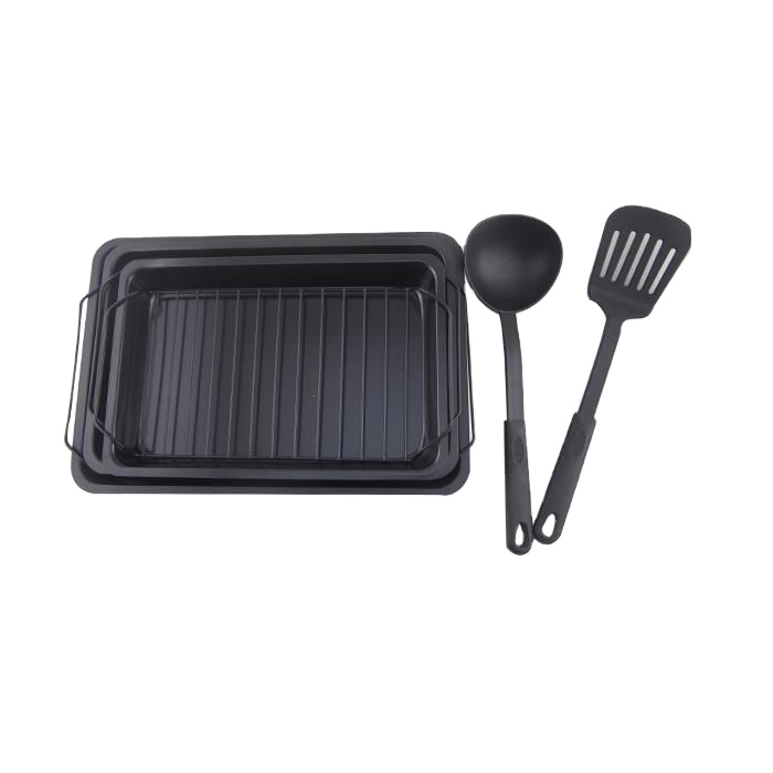 QJP 144116 Антипригарная посуда для выпечки 3 шт. сковорода для печенья со стойками набор сковородок для выпечки