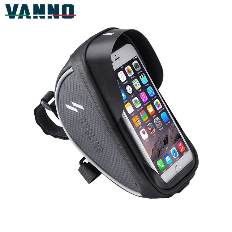 Ванно 6,0 дюймов навигации держатель для мобильного телефона, крепится на переднюю трубу, сенсорный экран для телефона на велосипед сумка для велосипеда водонепроницаемый сумка для велосипеда