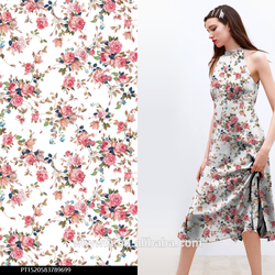 Small batch high color fastness complex pattern polyester chemical fiber fabric digital heat transfer printing processing