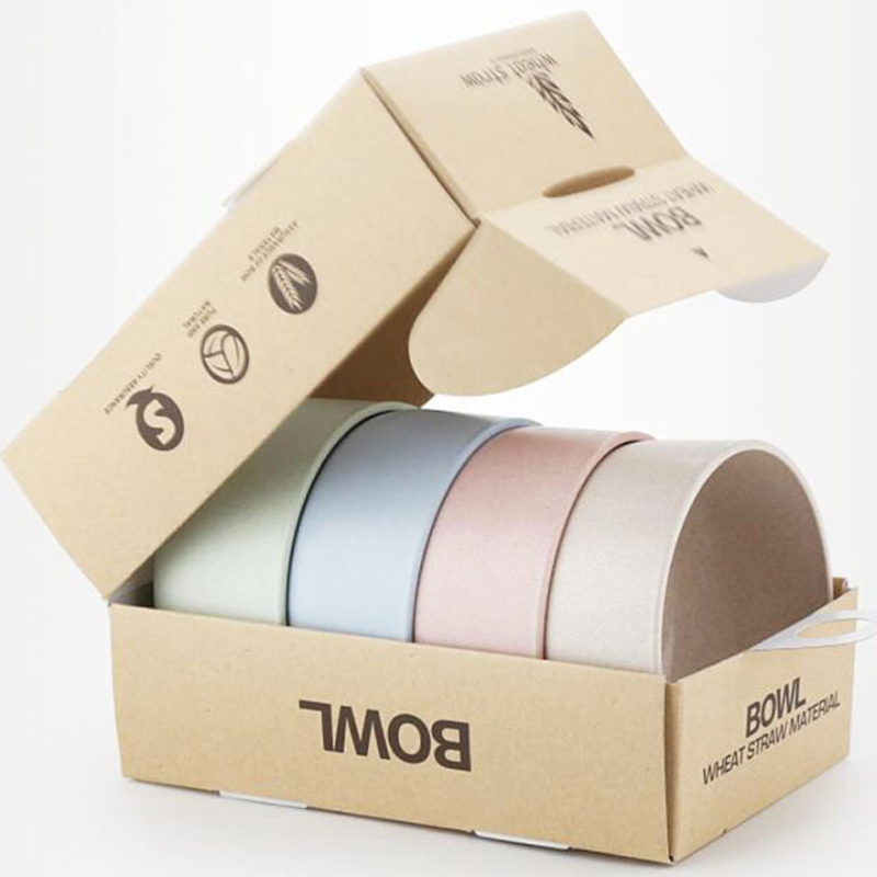 Небьющиеся безопасные для микроволновой печи BPA 450 мл красочные чаши для хлопьев для детей и взрослых пластиковая чаша