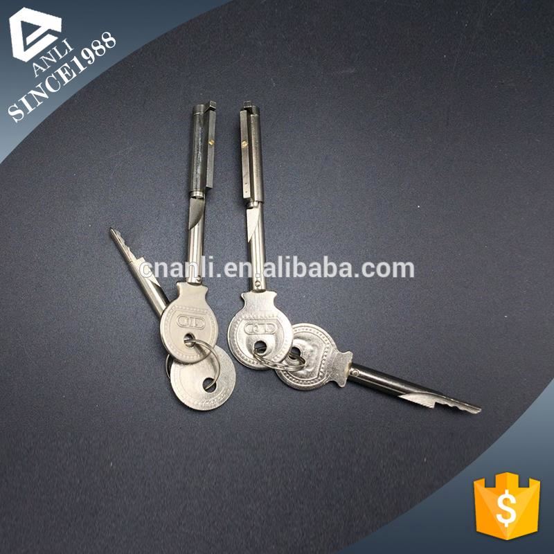 high security refrigerator mortise door cylinder sliding cylinder lock core with key for freezer door