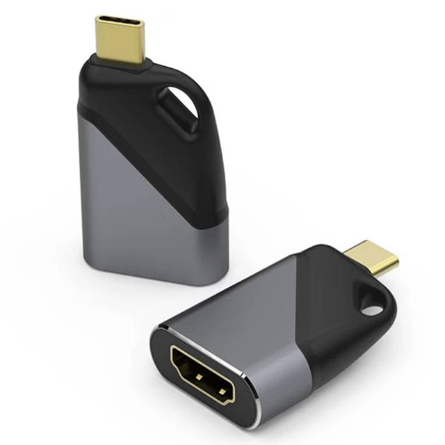 2020 Новый Разработанный Кабель с разъемом USB типа C для HD-MI 4K @ 30 Гц мини брелок адаптер для видео расширения