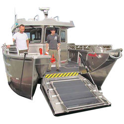 Dijual Kapal Pancing Workboat Memancing Catamaran Aluminium 8.5M