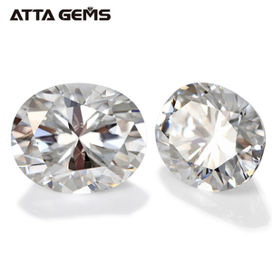 Wholesale Super White Oval Cut Loose Synthetic Diamonds Forever Brilliant Moissanite