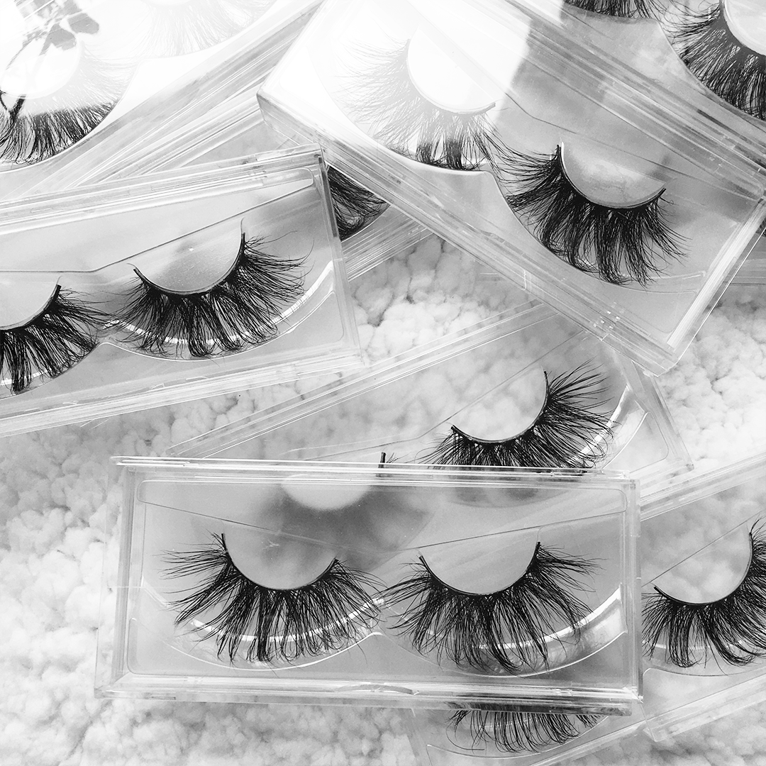 25 мм 011-020 2020 Высокое качество 25 мм частная этикетка ручная работа 3d 25 мм пушистые гольфы