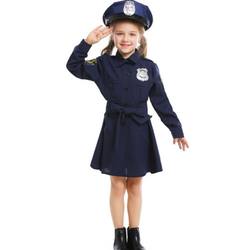 2020 o mais novo Garoto Lindo Cosplay Policial Traje Crianças Vestido de Policial do Dia Das Bruxas