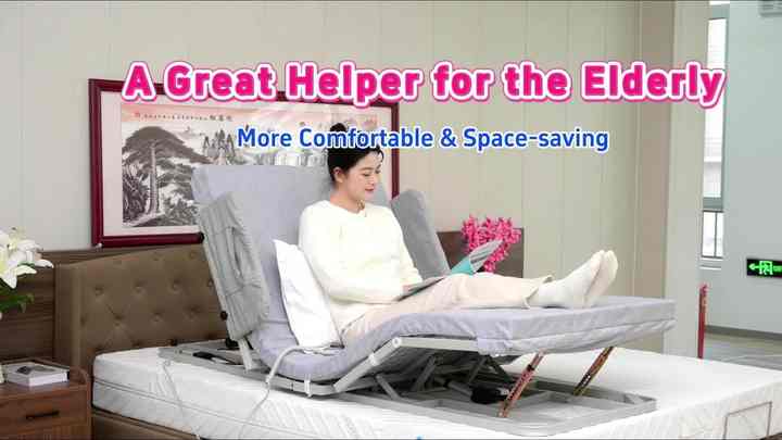 Electric Bed Back Lifter for Nursing Homes - 2 Function Electric ...