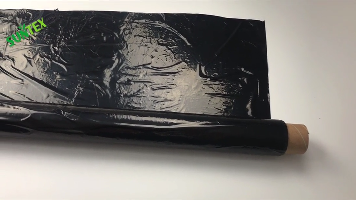 Película De Plástico Para Mantillo 10m X 1.35m Con Agujeros Precortados - Lámina Barrera Negra Para