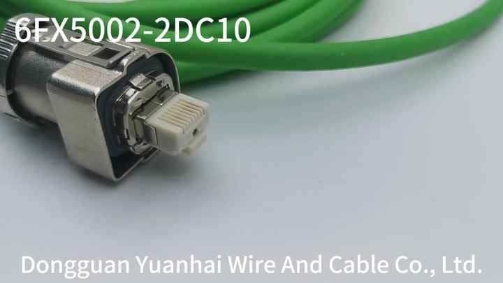Siemens Signal Line Model 6FX8002-2DC10 Drive-CLiQ 24V RJ45