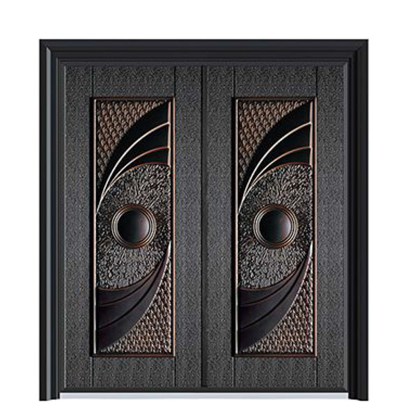 Safety Security Main Entry Steel Doors Design