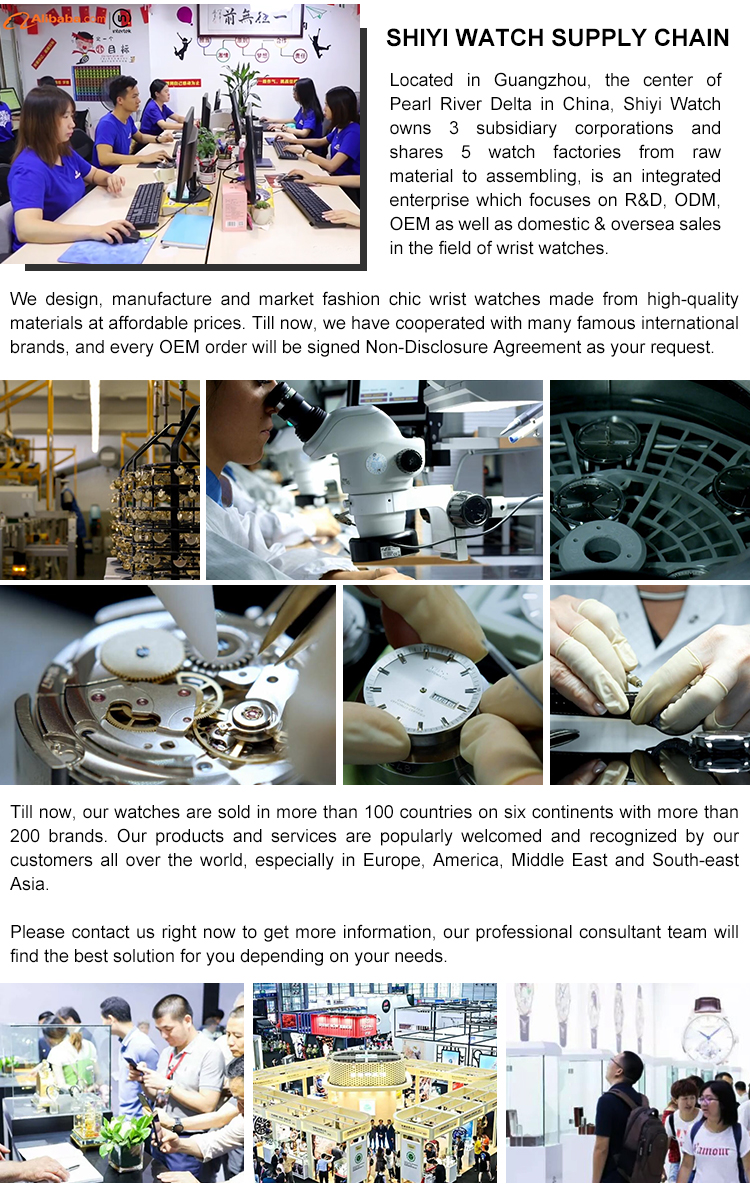 Supply Chain Watch Supply Companies CURREN 8395 Reloj High Quality