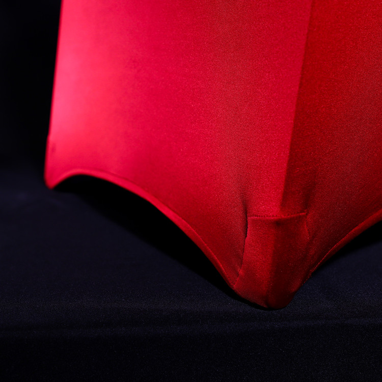 Spandex stretchable blue Gold stamping printing chair covers for event