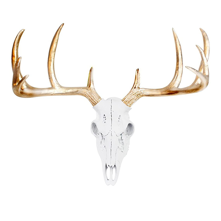 stuffed deer head wall mount