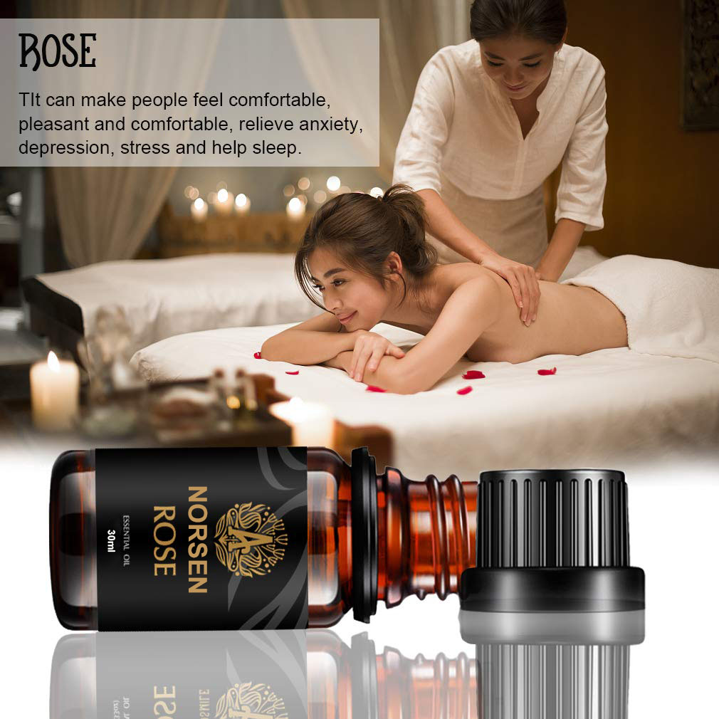 High Quality OEM Private Label 100% Pure Natural Organic Rose Essential Oil