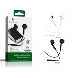 In-ear de alta qualidade com fio fones de ouvido fones de ouvido do telefone móvel