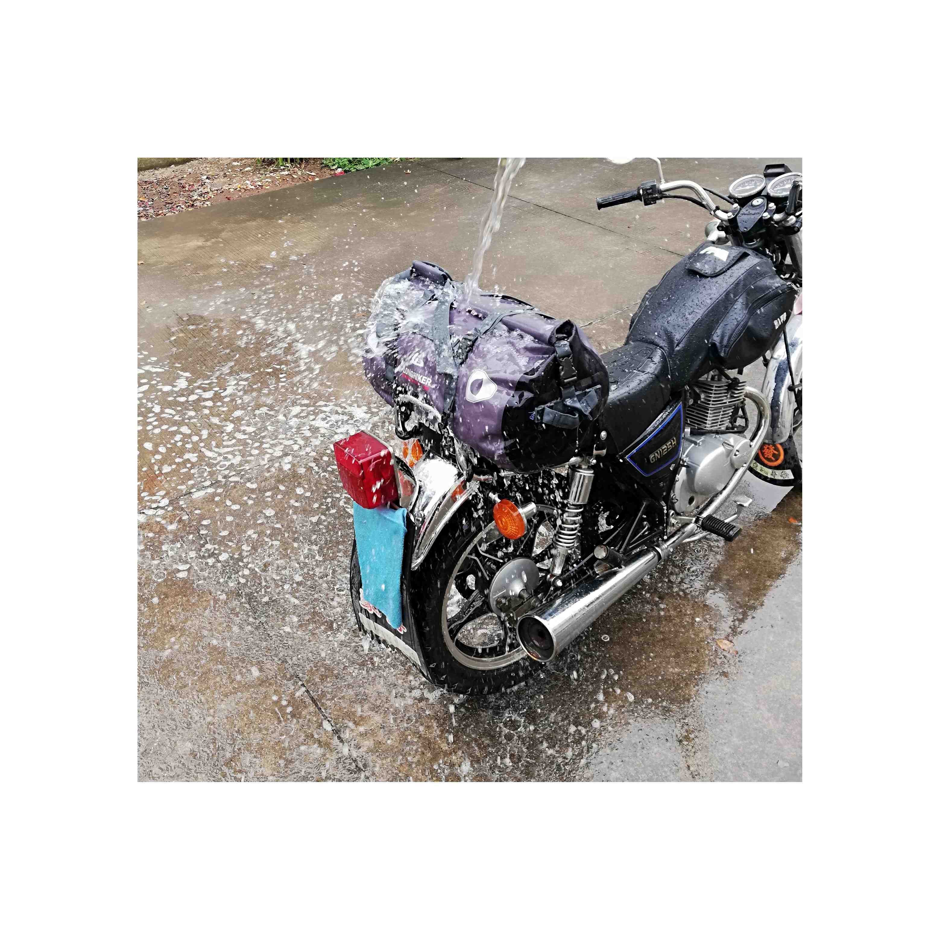 Лидер продаж, сумка для мотоцикла, сухая седельная сумка