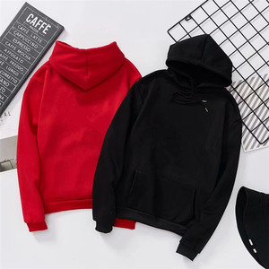 100% Polyester Cheap Men's Pullover OEM Blank Customize Logo Embroidery Casual Advertising Campaign Hooded Sweatshirt Hoodie