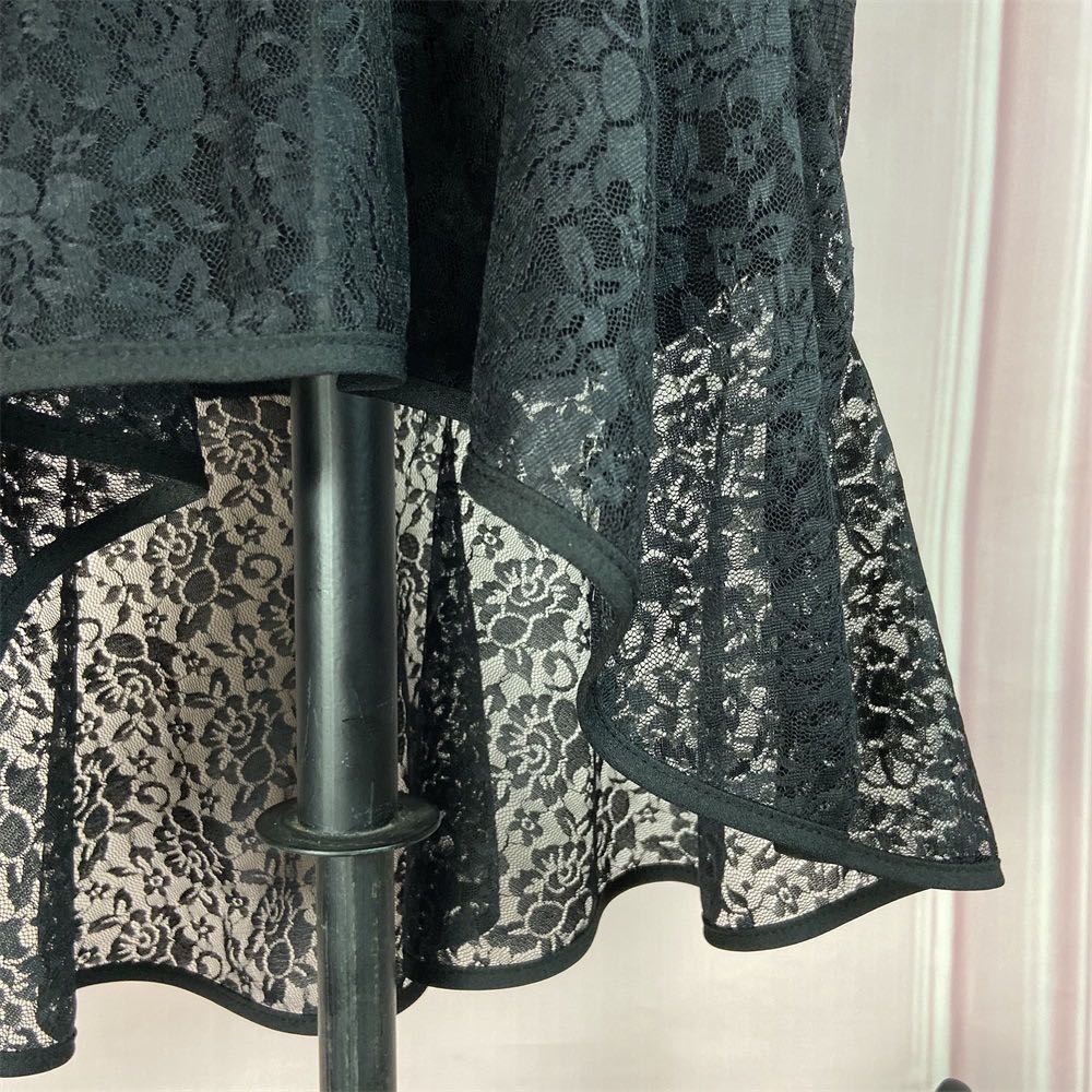 Women new fashion skirt high waist long wrapped sexy lace skirts