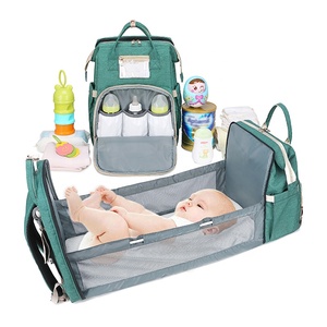2 in 1 baby bag and bed