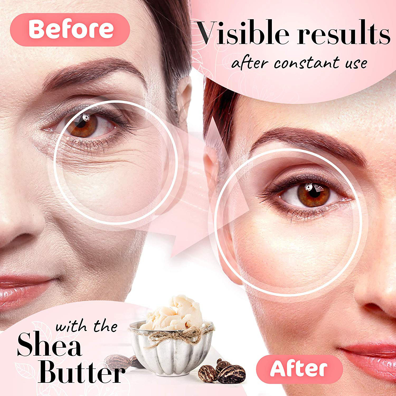 China Cosmetic Supplier Custom Organic Anti Aging Moisturizing Eye Serum