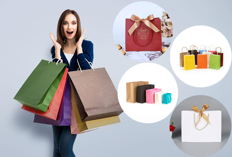 wholesale eco-friendly halloween gift paper bag