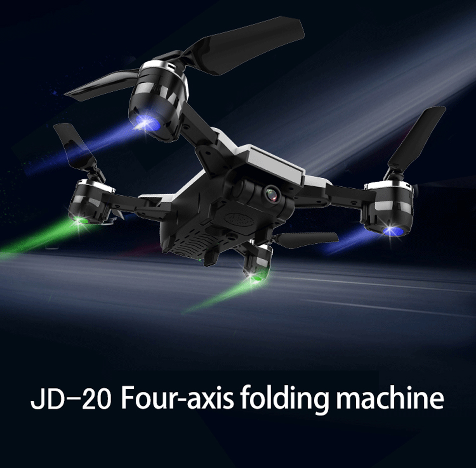 ドローンYH-19 YH - 19HW 2.4GHz Foldable RC Selfie Drone - RTF - WHITE 720P