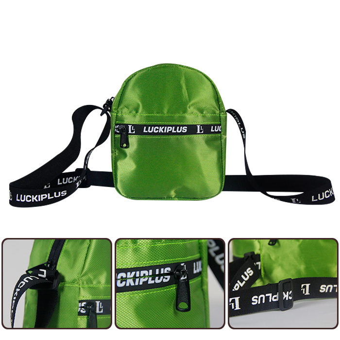 GRS Custom RPET mini Unisex phone messenger travel crossbody bag