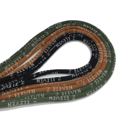 waist band color webbing elastic round fitness elastic band  rope