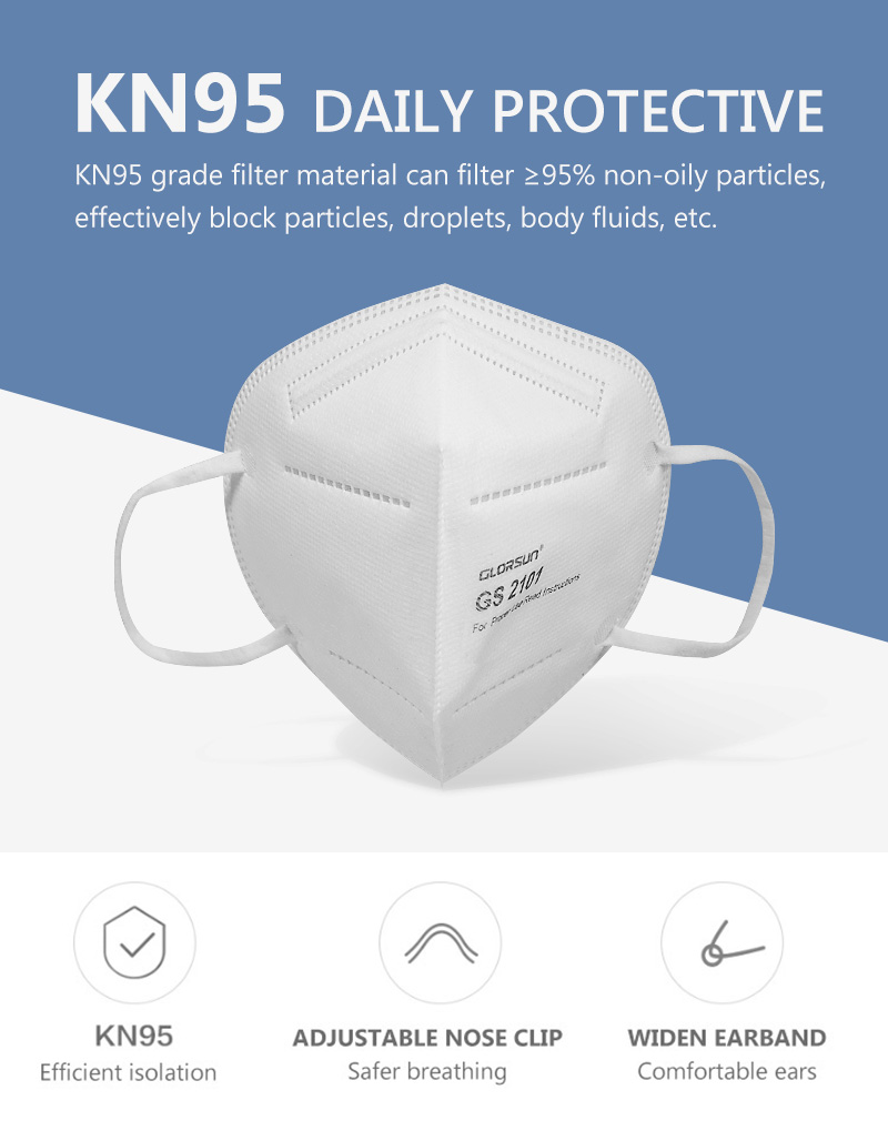 Custom Disposable KN95  Respirator Face Shield Mask Mascarillas Facial Facemask tapabocas cubrebocas