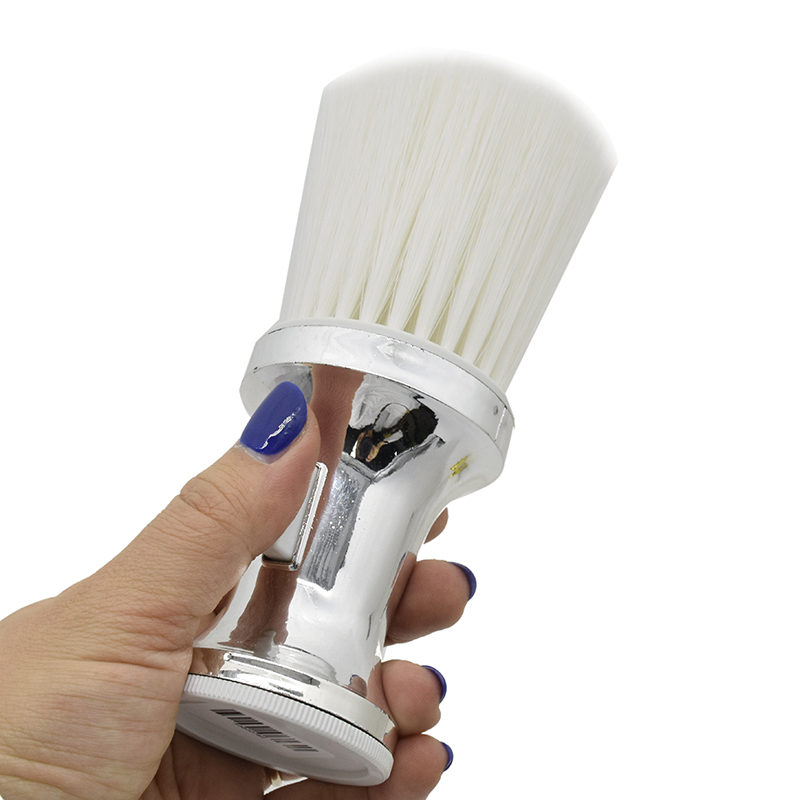 Shaving Knot Hairdressing Neck Duster Brush Salon Barber Synthetic Nylon for Mens