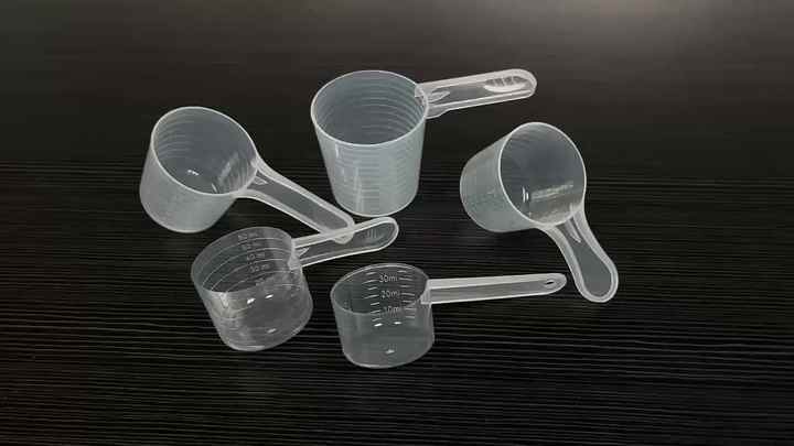 Set 5 Misurini In Acciaio Inox Con Manico In Silicone - Cucchiaio Dosatore Per Caffè, Latte In Polvere, Spezie