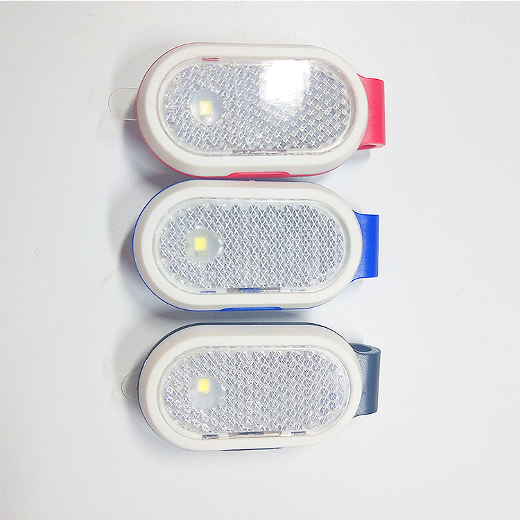 Заводская распродажа изготовленным на заказ логосом зажим рюкзак свет мигает пятно света светящиеся светодиодные лампы мощностью Спорт на открытом воздухе светодиодная лампа безопасности