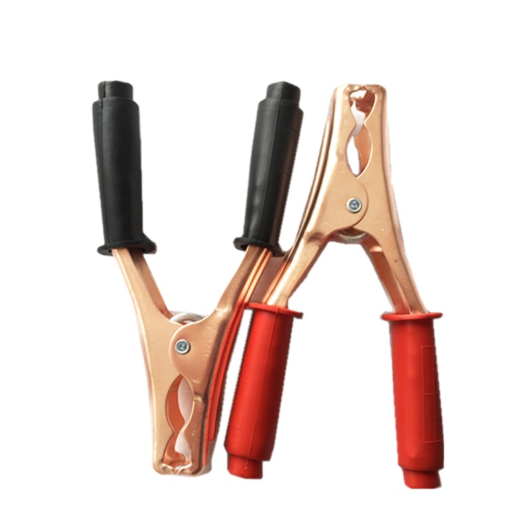 300A copper coated iron alligator clip terminals