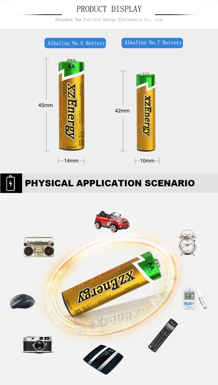 Venta wholesale XZ Energy not 7 LR03 Am4 1.5V LR3 AAA Alkaline