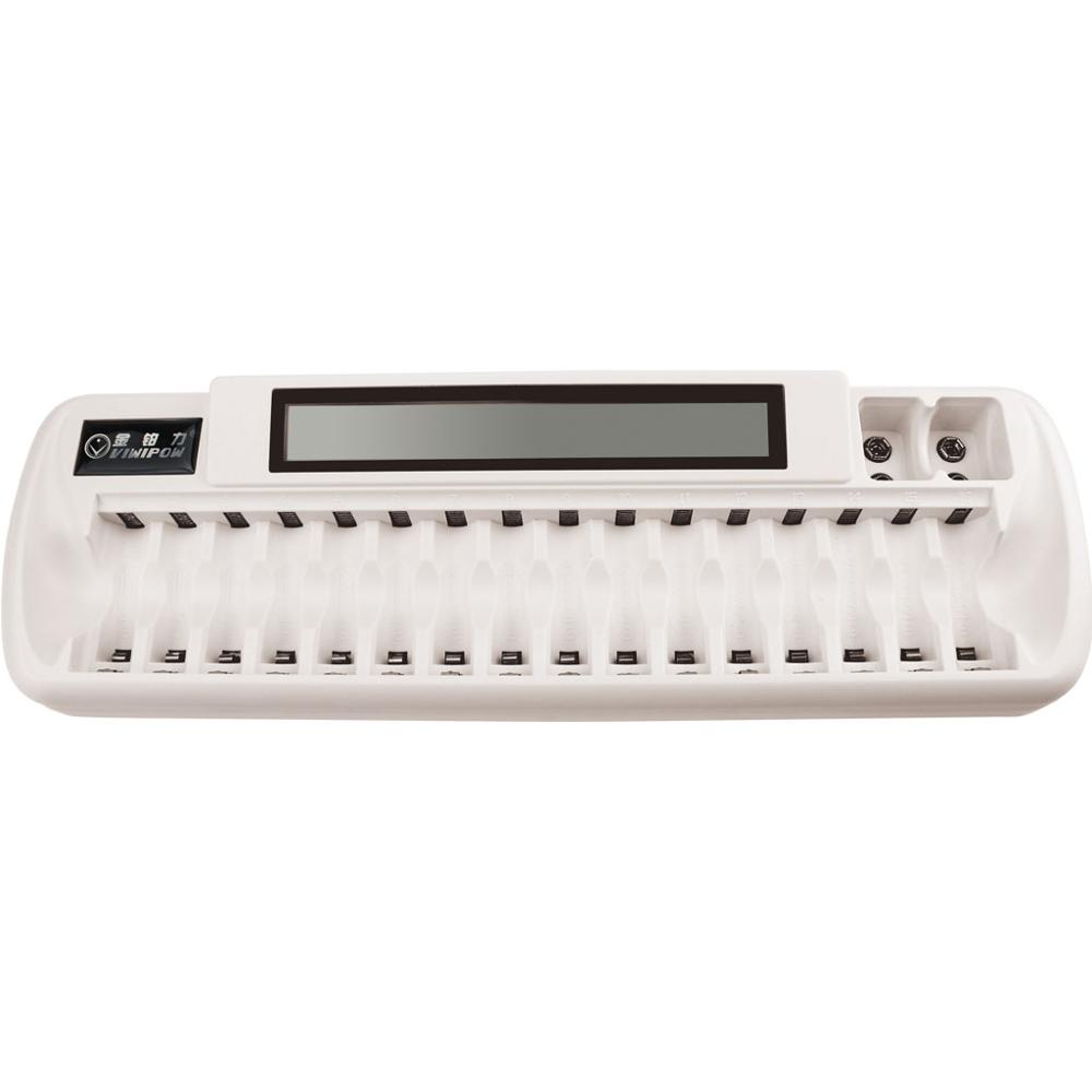 Умное быстрое зарядное устройство для 8 аккумуляторов aa aaa nimh nicd, зарядное устройство с usb-портом