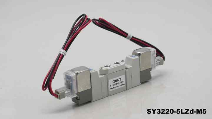 SMC Type SY3220-5LZD-M5 Pneumatic Solenoid Valves for 5/2