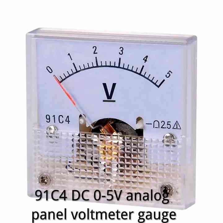 VOLTMETRO ANALOGICO DA Pannello 220V 240V 250V Fondo Scala 300V AC - Foto 8