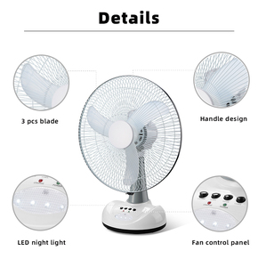 Catálogo de fabricantes de China Ventilador Recargable de China Venta caliente portátil con ventilador de emergencia