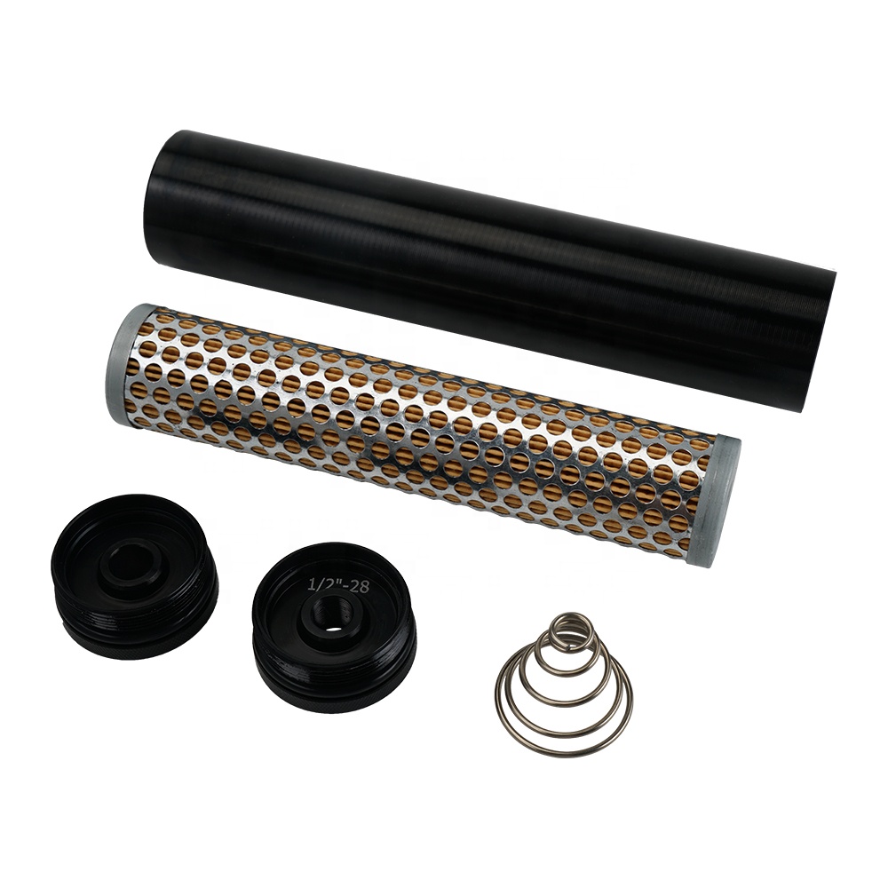 Billet Aluminum Low Profile For Napa 4003 WIX 24003 Fuel Filter 1//2-28/" 1//2/" VU