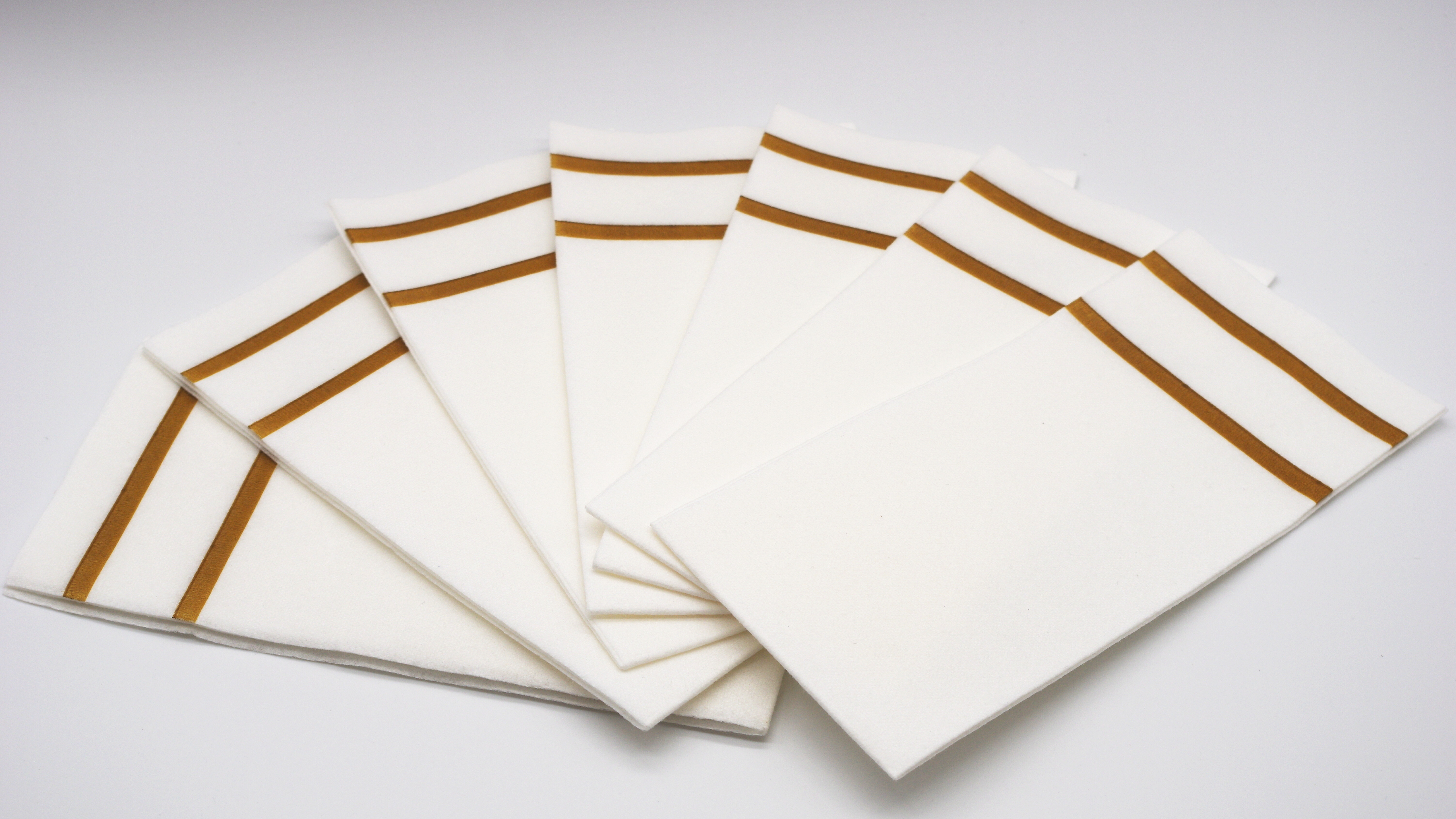 一次性亚麻-感觉客人手巾白色铺布纸晚餐餐巾