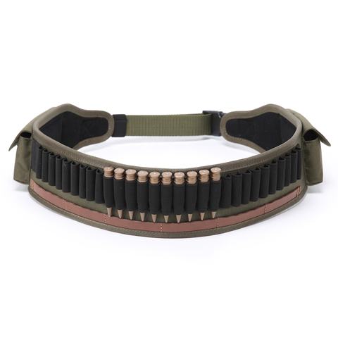 green color adjustable customized rounds ammo shell bullet belt