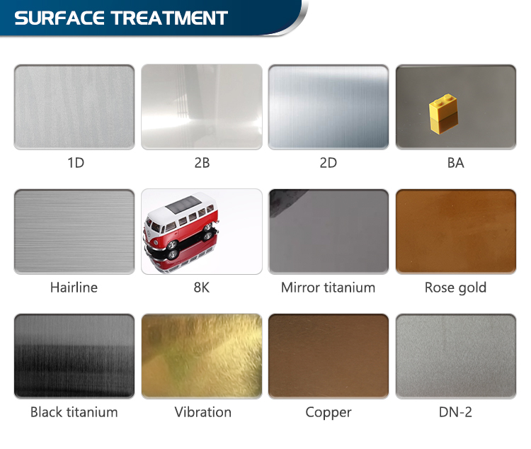 TISCO BAOSTEEL Stainless Steel Decorative Sheet 2mm 3mm 4mm Thickness