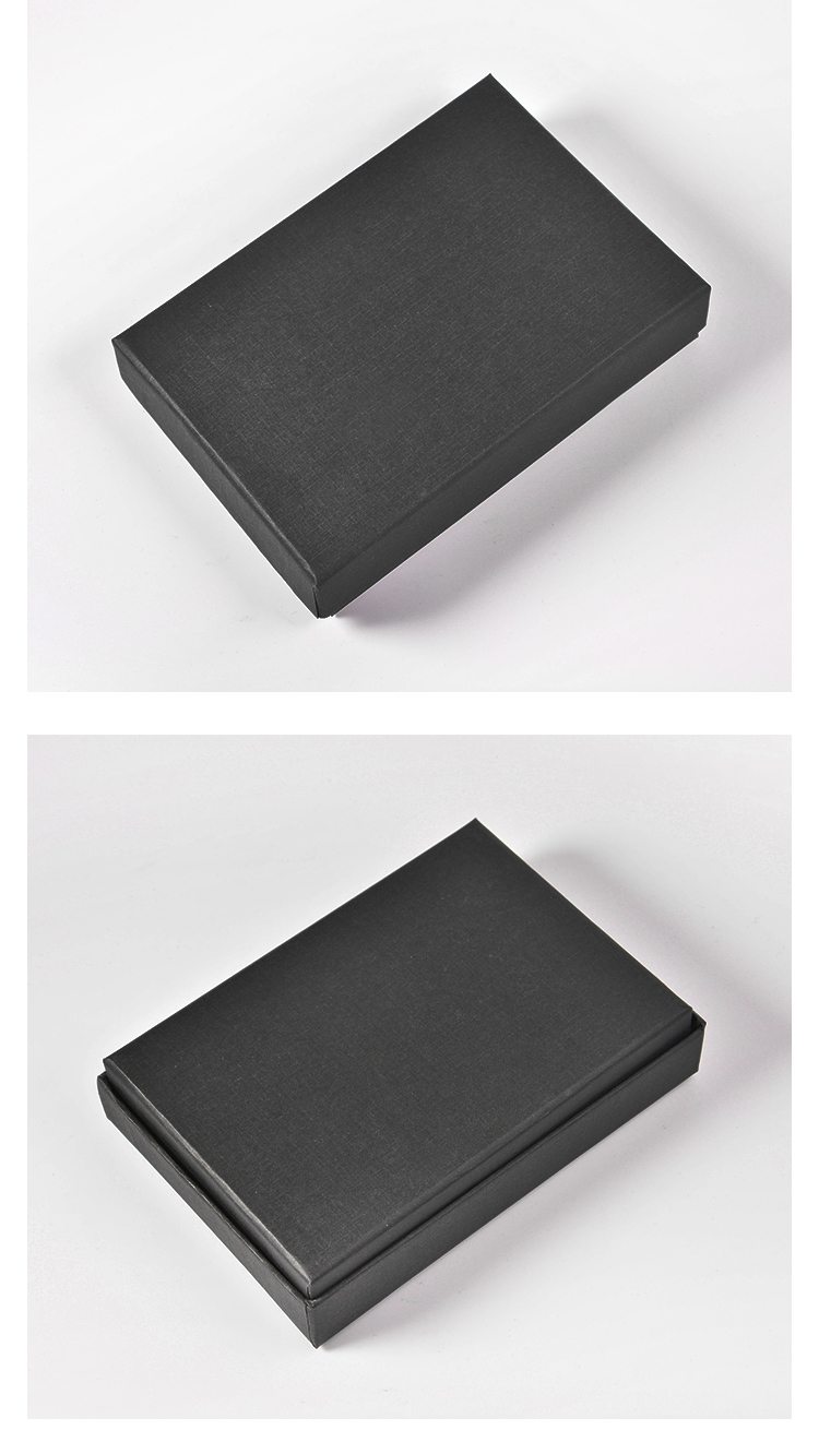 中国文具定制标志黑盒礼品盒纸包装盒笔记本