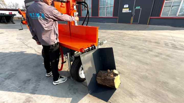 RIMA 14HP Gas Powered Log Splitter - Efficient Hydraulic Firewood ...