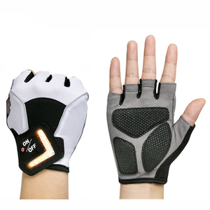 bike gloves with lights