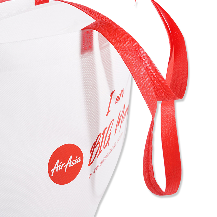 Wholesale custom reusable non woven bag custom logo shopping for garment