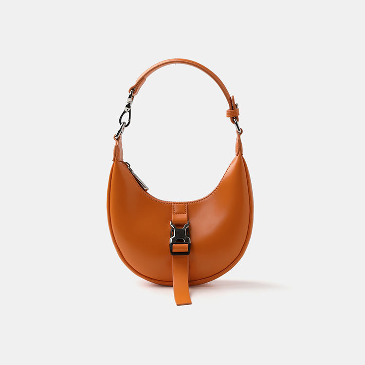 Moon Shaped With Metal Chain Female Best Bags Women real leather Handbags Lady Hand Bag Cross Body Handbags