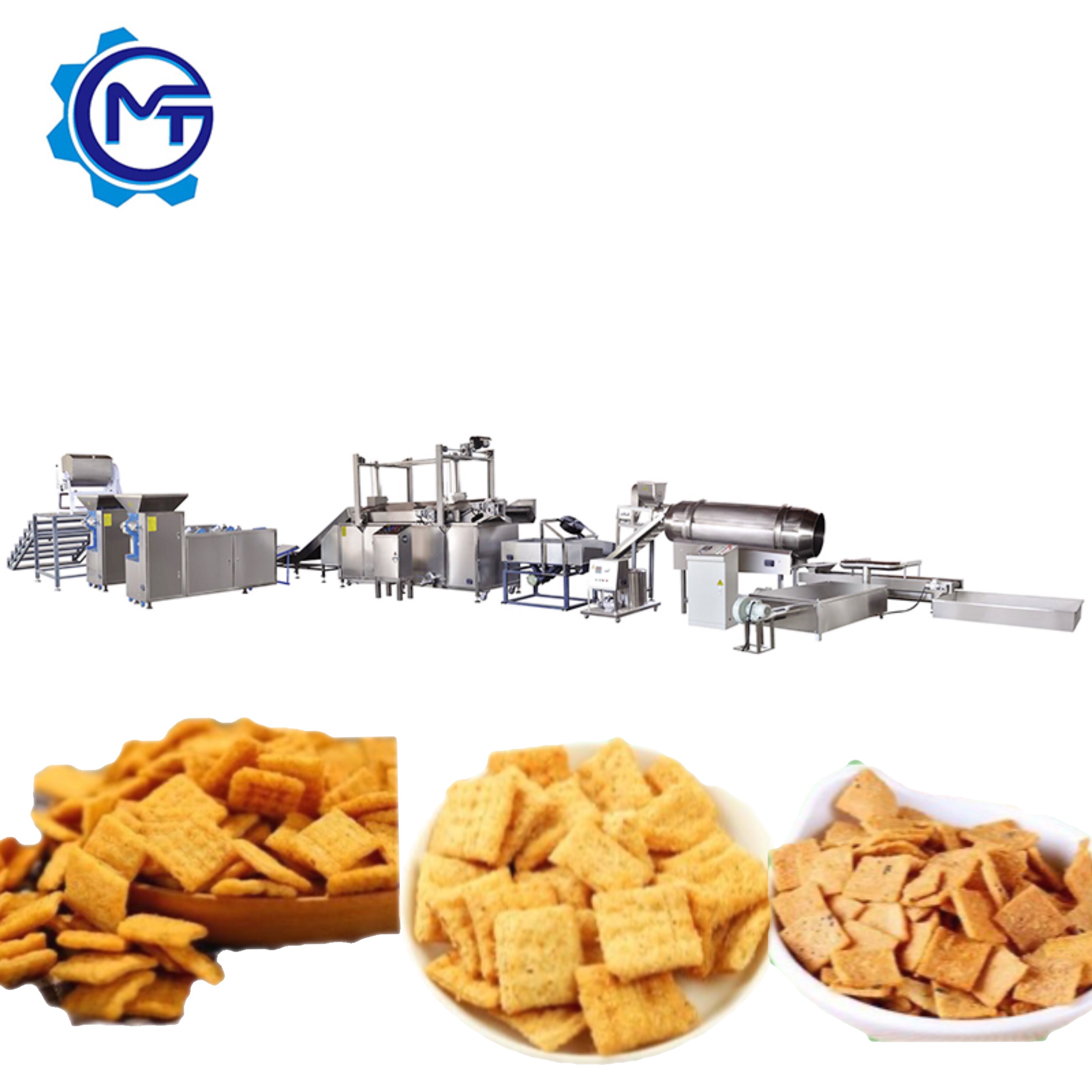 SIEMENS Tortilla Chips Production Line Extruding Machine 300kg/H