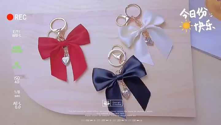 SUNNYCLUE 1 Boîte De 8 Porte Clés Miroirs En Cuir Petits